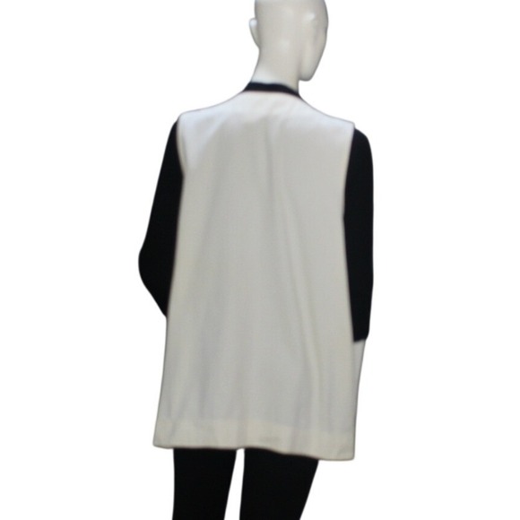 Frans Cream Cotton Vest Lace Pearl Detail Cottagecore Boho Y2K Size L - Picture 2 of 11